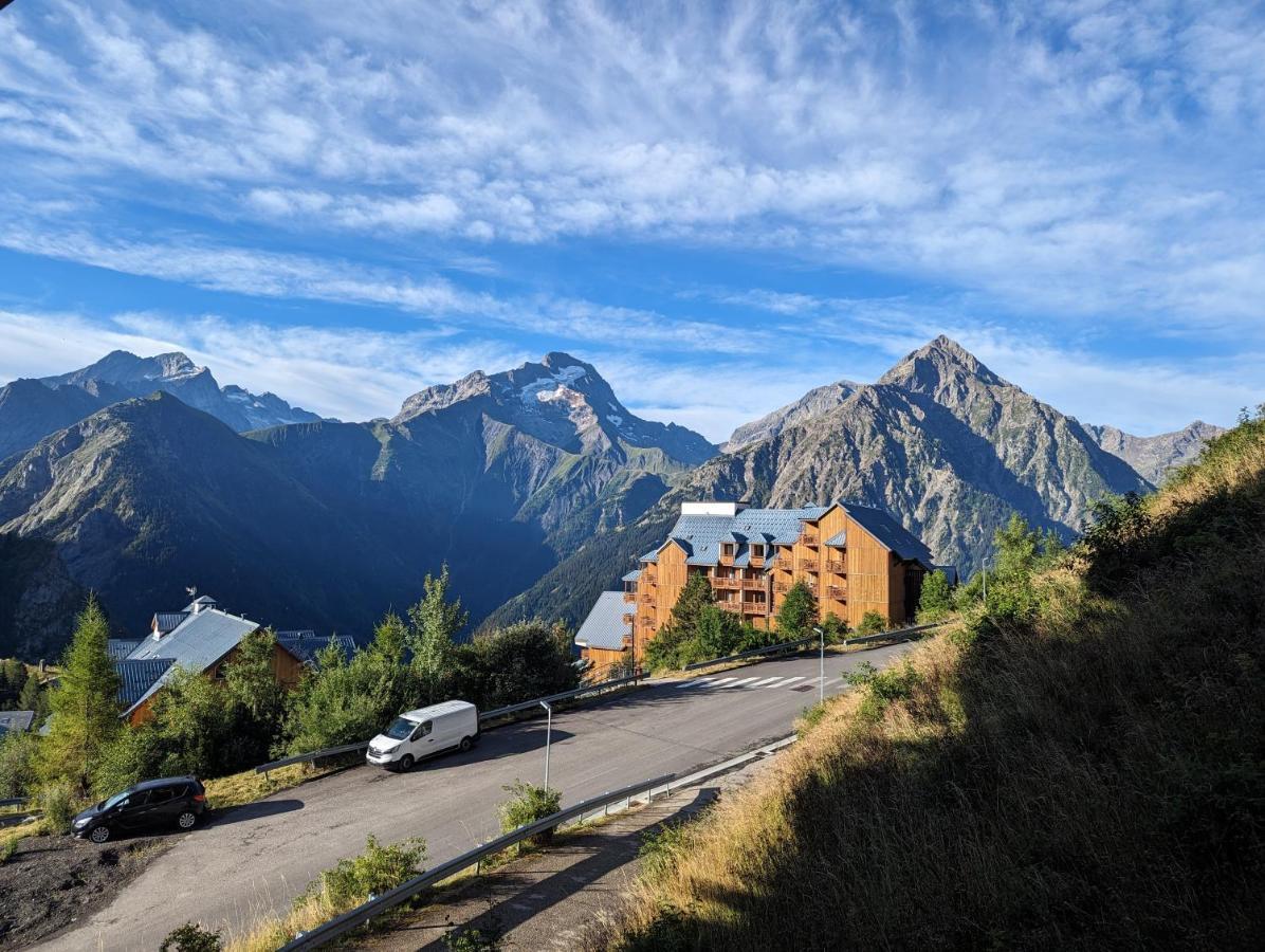 Appartement 4 Couchages ,Plein Sud Calme Les Deux Alpes Bagian luar foto